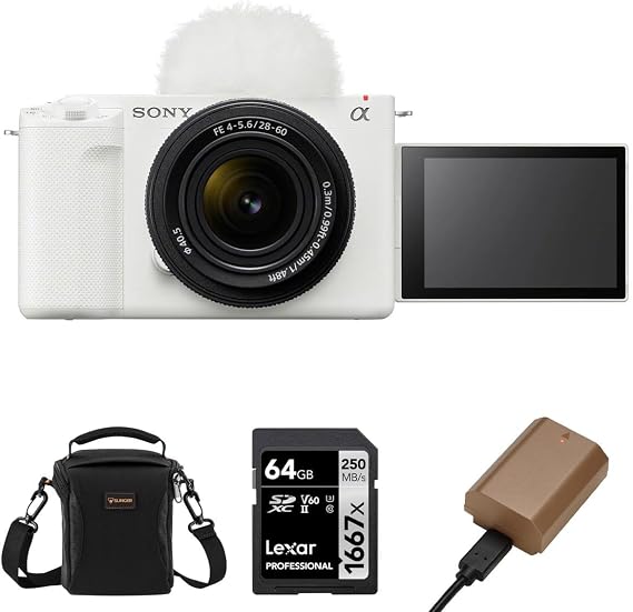Sony ZV-E1 Full-Frame Interchangeable Lens Mirrorless Vlog Camera with FE 2