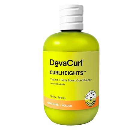 DevaCurl CurlHeights Volume + Body Boost Conditioner, 12 oz