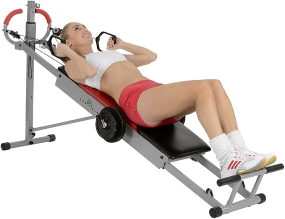 Christopeit Sport TE1 Total Exerciser - Silver/Black Medium