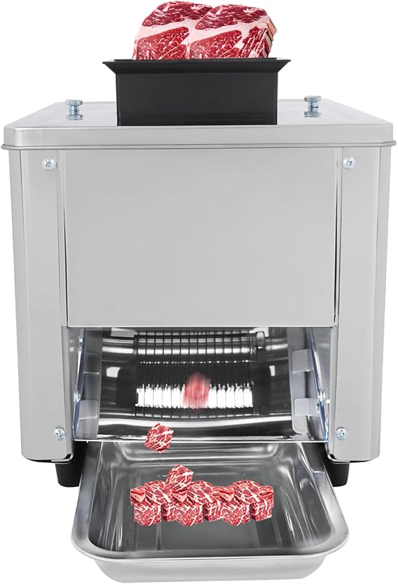 850W 110V Meat Cutter Machine, 7mm Electric Meat Slicer Shredded Cutting Machine for Homes, Hotels, Hotpot Restaurants