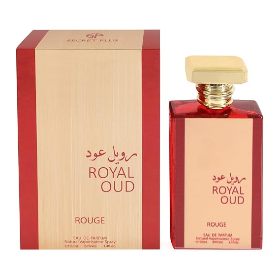Rouge Mens Perfume Eau de Parfum Amber Woody Musky Masculine Fragrance 100ml / 3.4 fl oz