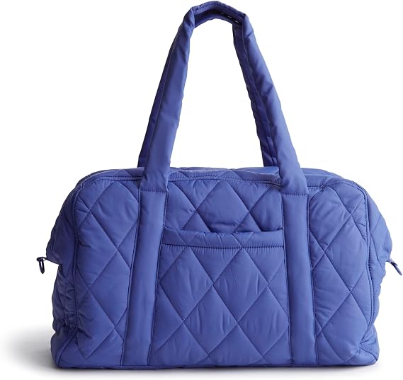 Vera Bradley Women's Featherweight Miramar Weekender, Deep Ultramarine, One Size