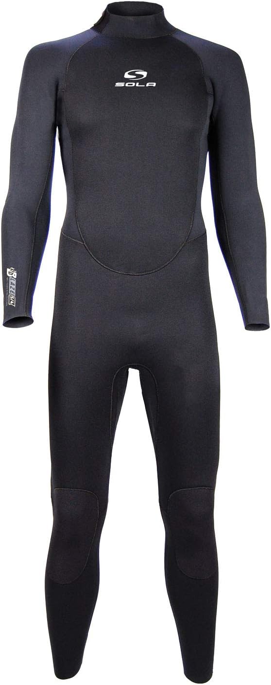 Sola Blaze 54mm GBS Back Zip Wetsuit 2022 - Black A1502 S