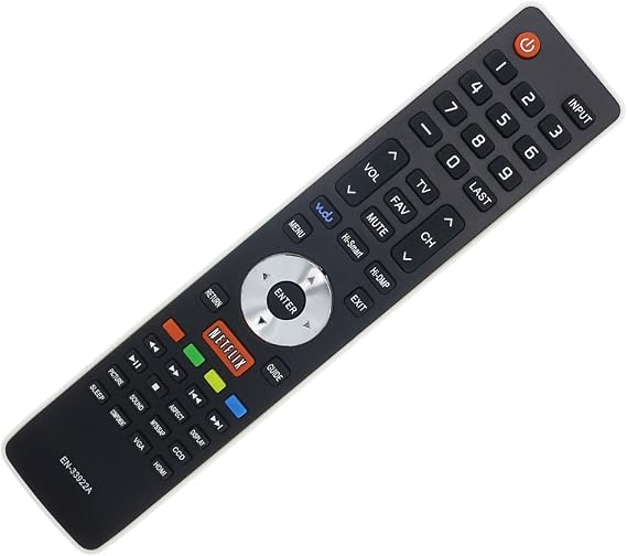 DEHA Replacement for TV Remote Control for Hisense 161832 Television