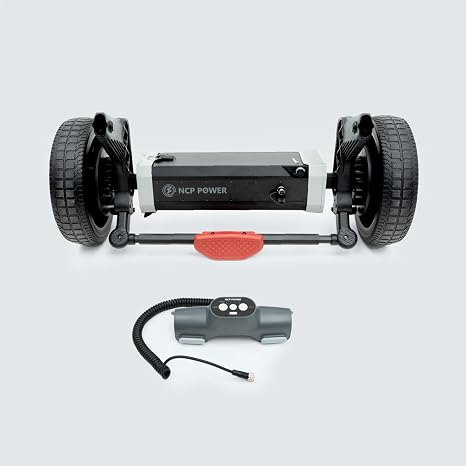 Familidoo Model ID Electric Assist Motor System All-Terrain, Adjustable Speed, Detachable Battery & Durable Design for Daycare, Family Use.