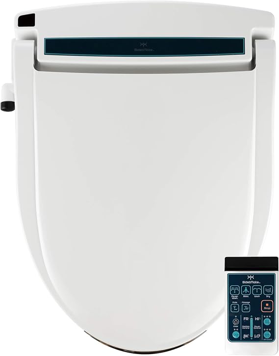 BidetMate 2000 Series Electric Bidet Toilet Seat, Air Dryer, Deodorizer