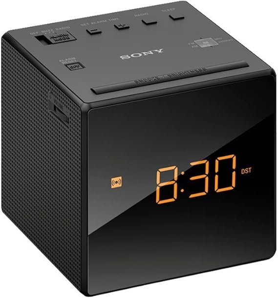 Sony ICF-C1 Alarm Clock Radio LED Display Alarm - Black