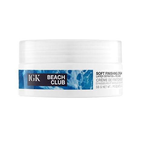 IGK BEACH CLUB Soft Texture Paste | Touchable + Non-Sticky + Hold | Vegan + Cruelty Free | 2 Oz