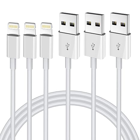 iPhone Charger 3FT, [Apple MFi Certified] Lightning Cable Original 3Pack