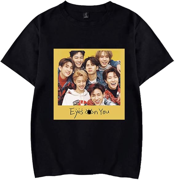 GOT7 Shirts World Tour Keep Spinning T-Shirt Mark Jackson JB Tee Shirt