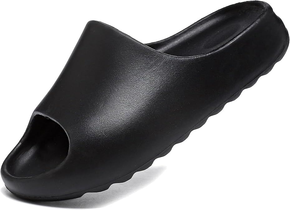 Kids Cloud Slides Boys Girls, Thick Sole EVA Sandals