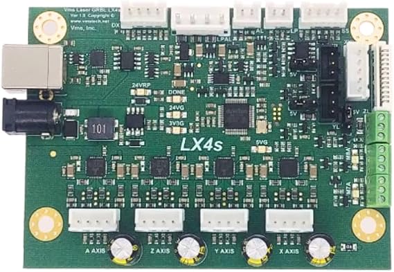 Vms LightBurn & Laser GRBL Compatible LX4s Enhanced C02 Laser Controller Board