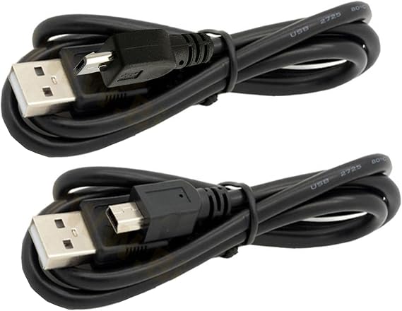 UPBRIGHT Micro USB & Mini USB 2.0 Data Cable Compatible with Western Digital WD My Passport Essential 500GB 750GB 1TB 2/3 TB External Hard Disk Drive Hardrive HDD HD Laptop Notebook PC Data Sync Cord