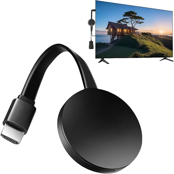Soporte Miracast Airplay DLNA 2026 Wireless HDMI Dongle 4K für TV para Android iOS Windows Monitor Receptor TV proyector Duplicacion Pantalla Ultra Low Lag