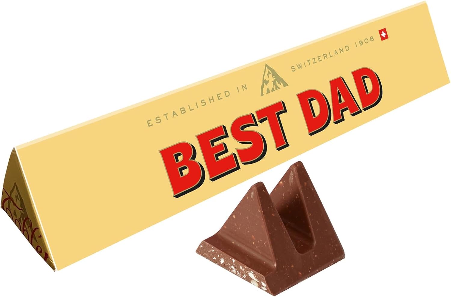 Toblerone Best Dad Milk Chocolate Gift Bar 340g