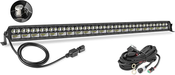 40 Inch LED Light Bar with Wiring Harness LED Offroad Light
