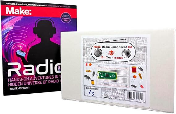 Make: Radio Electronics Kit and Book Bundle, 2024 Paperback