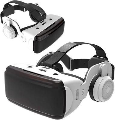 VR Het Virtual Reality VR 3D Glasses 3D Virtual Reality Goggles Controller Adjustable VR Glasses - Compatible with iOS and Android