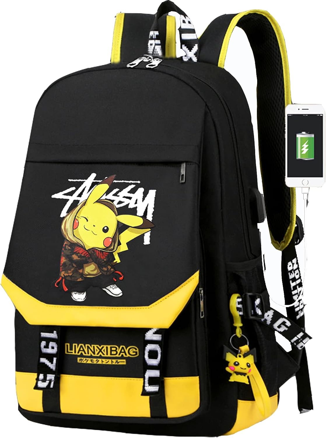Fashionable Computer School Backpack with USB Port,Travel Business Work Backpack