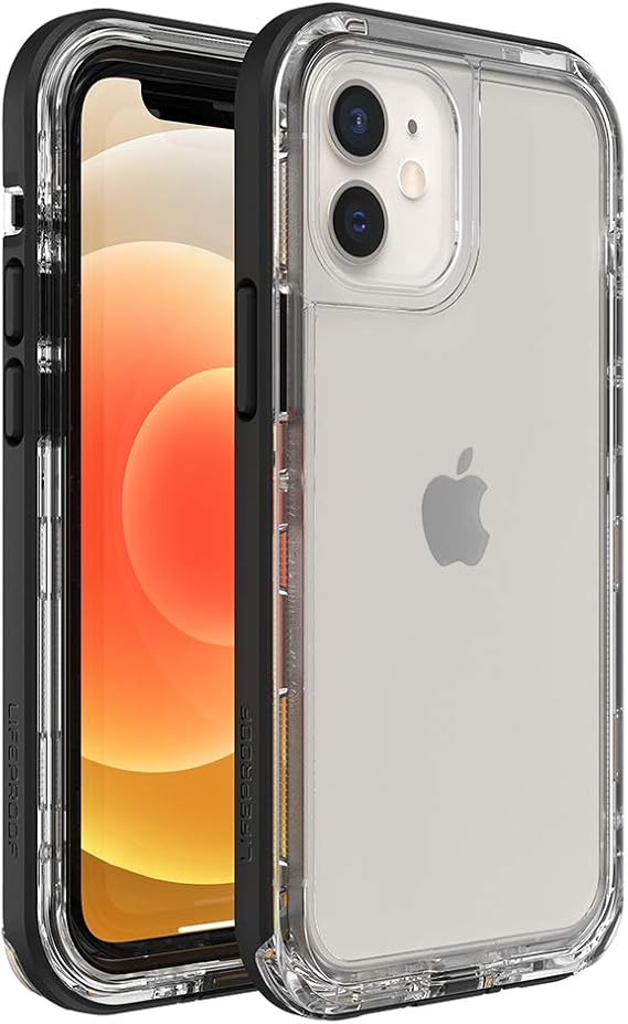 LifeProof NEXT SERIES Case for iPhone 12 mini - BLACK CRYSTAL (CLEAR/BLACK)