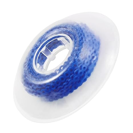 Annhua Orthodontic Power Chain Dental Elastic Chain, Orthodontic Spool Elastic Powerchain for Braces - Continuous, Blue - 1# - 15ft/Roll