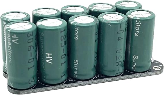1Set Powerstor Aerogel 27V5F Supercapacitor Rectifier Module 2.7V50F Super Capacitor Car Starter Backup Power Supply