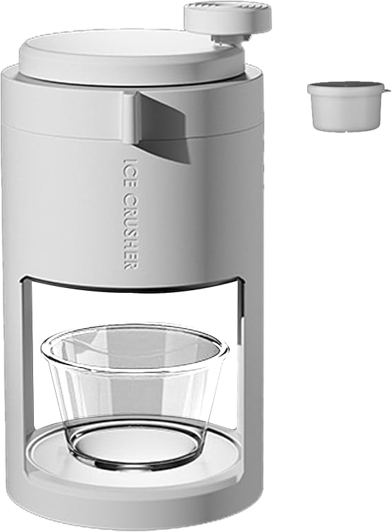 Shaved Ice Machine Manual Ice Crusher Ice Crusher Fluffy Ice Shaved Small Snowcone Slushie Maker Snowflake Ice Shaver Stall Tapioca Ice Drink Store