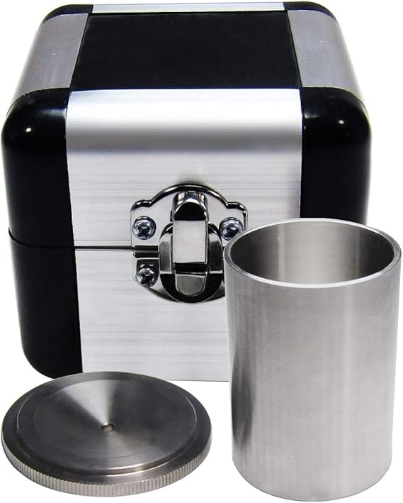 YUCHENGTECH Paint Density Specific Gravity Cup Stainless Steel Paint Density Determiner Pycnometer Coating Specific Gravity Cup(100ml)