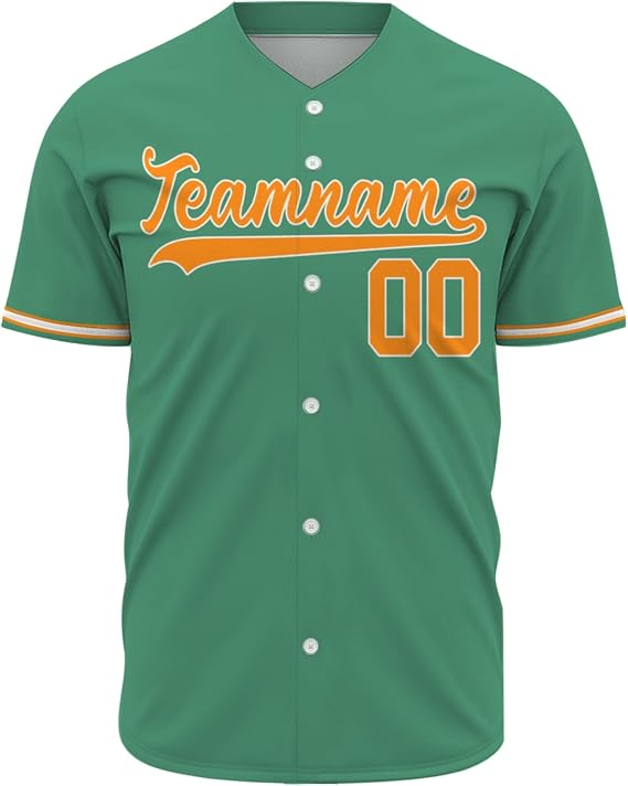 Custom Baseball Jersey Men Women Blank Plain Baseball Replica Jersey