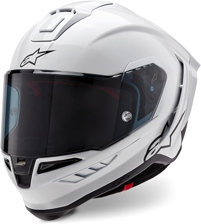 Alpinestars Supertech R10 Helmet Medium Gloss White