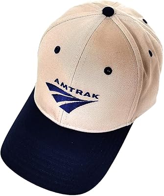 Daylight Sales Amtrak Acela Embroidered Hat [hat52] NavyTan