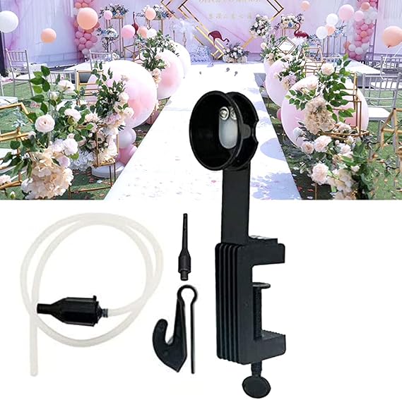Balloon Stuffing Machine Balloon Expander Balloon Stuffer Party Stuffing Tools Kit with knotter for Christmas Birthday Wedding Party Art Balloons Decoration Supply,2.5x1.9x10.2in