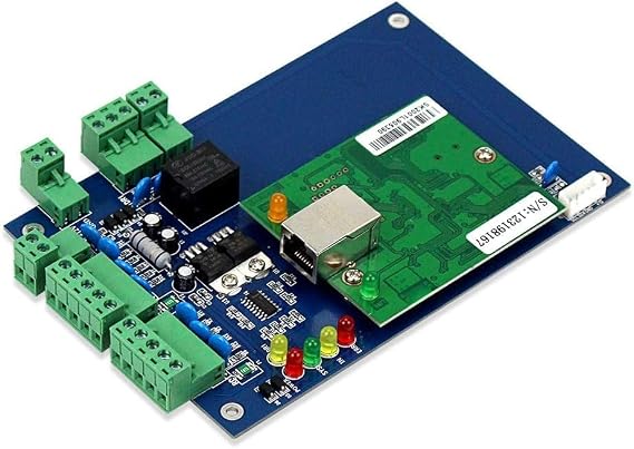 Multi-Door Network Access Control Panel Board with Software Communication Protocol TCP/IP Board Wiegand Reader (1 Door)