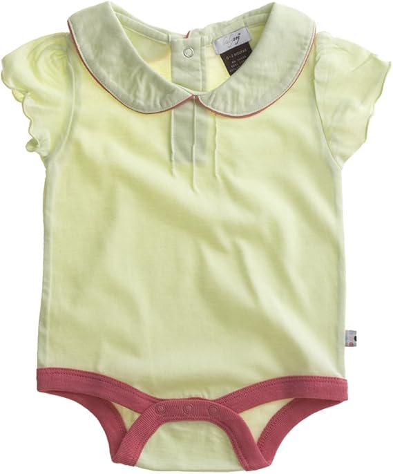 Babysoy Short Puff Sleeve Bodysuit/Romper