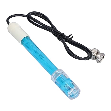 PH201 Composite PH Electrode BNC Sensor Probe Tester Electrochemical Industry Plastic PH Probe Aquarium Laboratory