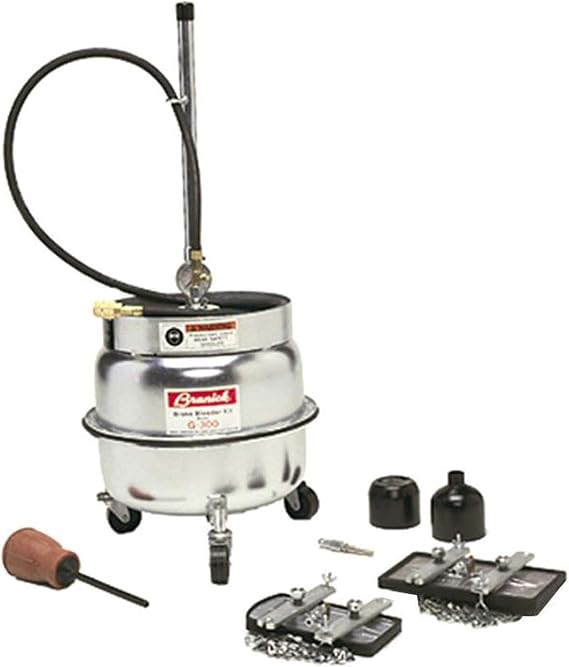 Branick Industries Brake Bleeder with 2 Universal adaptors G300