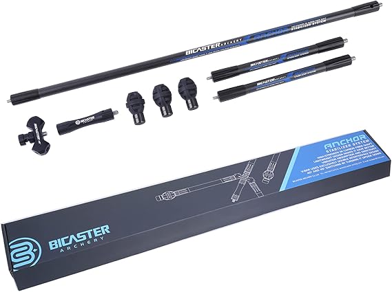 BICASTER Archery Stabilizer System 3K Carbon Made - Full Set