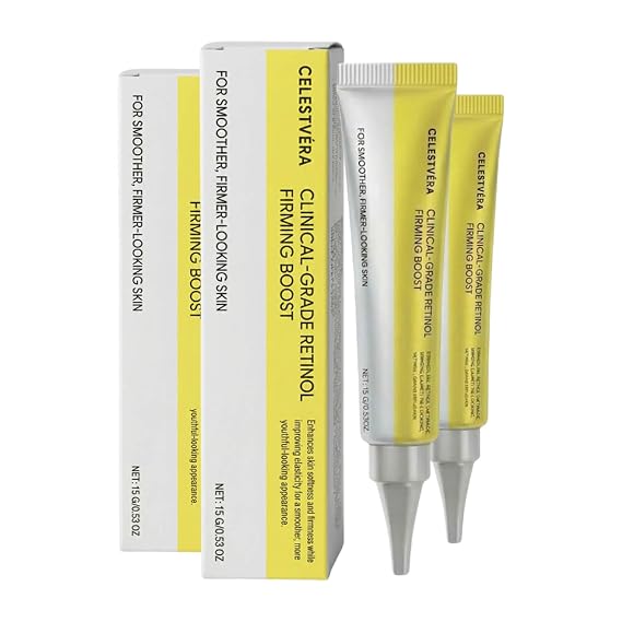 Clinical-Grade Retinol Firming Boost Serum Lightweight Anti-Aging Face Serum for Smoother, Fresh & Firm-Looking Skin (0.53 oz) (2)