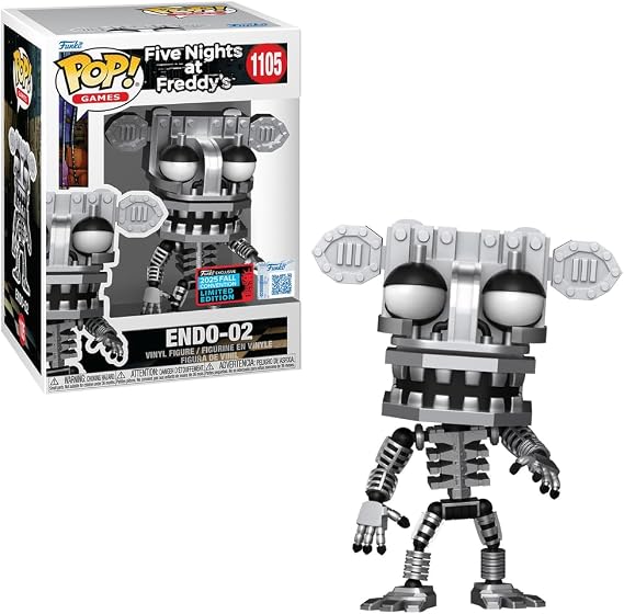 Funko Pop! Games Five Nights at Freddy's Endo-02 Vinyl Figure, 4 Inches, 2025 Fall Convention Exclusive, #1105