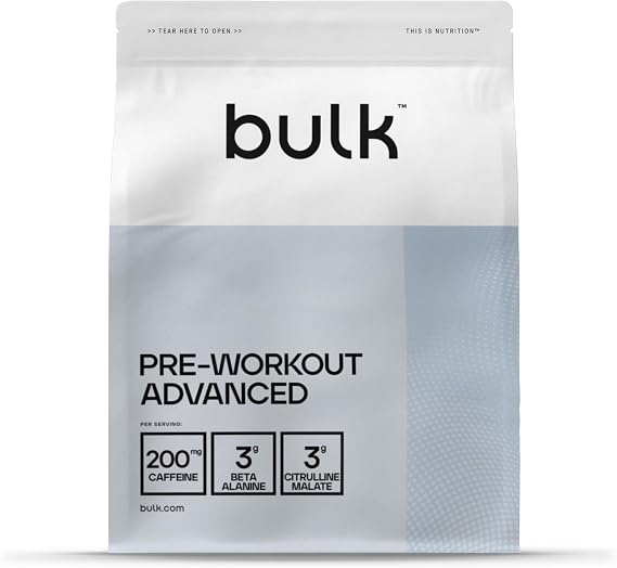 Bulk Pre Workout Advanced, Energy Drink, 500 g