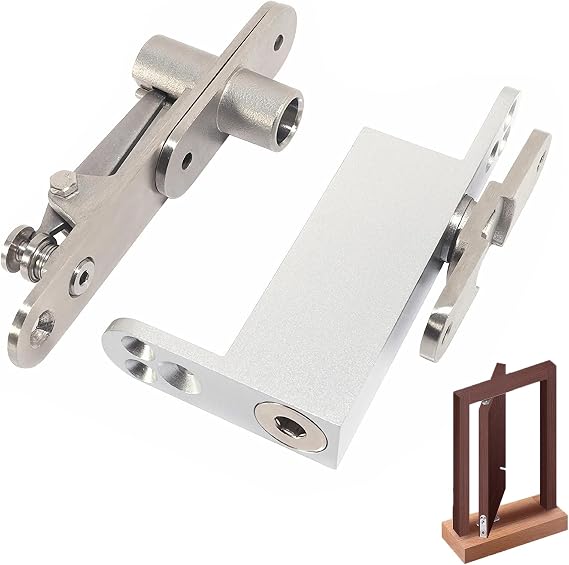 MIMIRACLE Self Closing Pivot Hinge, Heavy Duty Hidden Door Hinge Wood Door