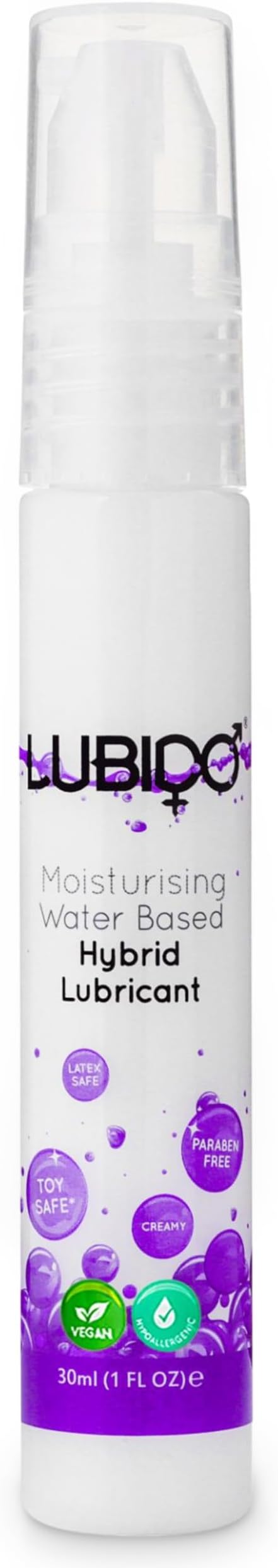 Lubido Hybrid Paraben Free Moisturising Creamy Gel Lube - 30ml