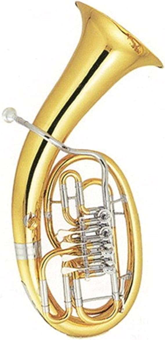 SHUNTIAN High Grade Tone Bb Euphonium 4 Rotary Keys Brass Finishing Euphonium