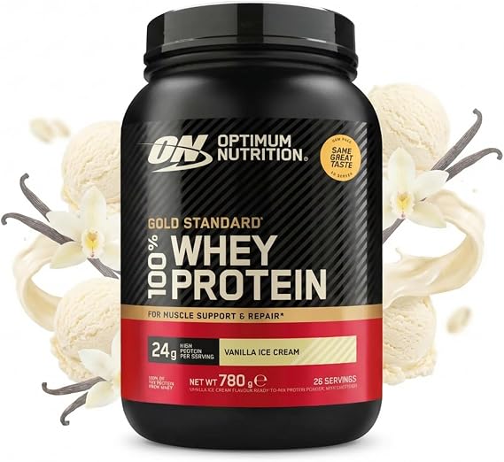 Optimum Nutrition Gold Standard Whey Vanilla Ice Cream 780g