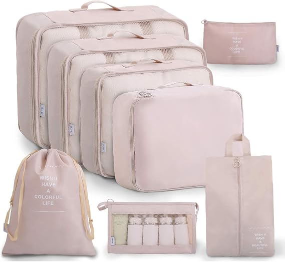 Luggage Packing Organizers Packing Cubes Set for Travel