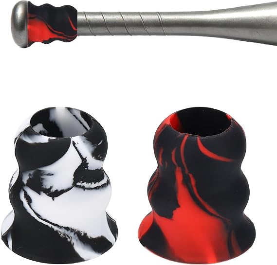 Bat Taper, Bat Knob Taper Softball Grip Silicone Non-slip Enhanced Grip - Fit for (Most Softball Bats/Baseball)