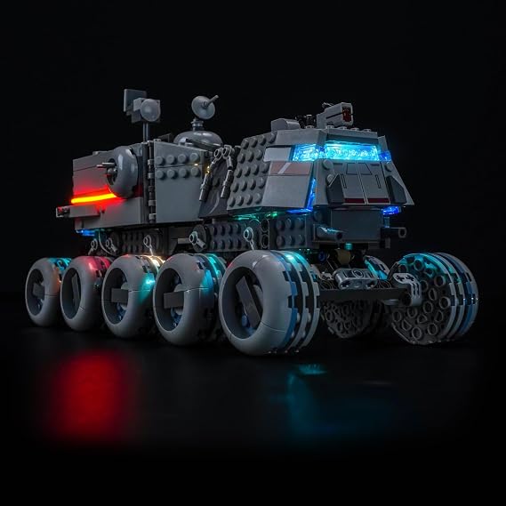 Decorative LED Light Kit Compatible with Lego 75413 Republic Juggernaut