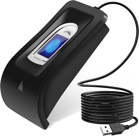 Compact USB Fingerprint Reader Scanner Reliable Biometric Access Control Attendance System