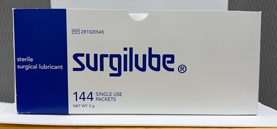 Surgilube - Lubricating Jelly - 5 g - Individual - Packet Sterile - 144/Box