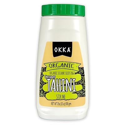 Okka Organic Ground Sesame Tahini 32 oz